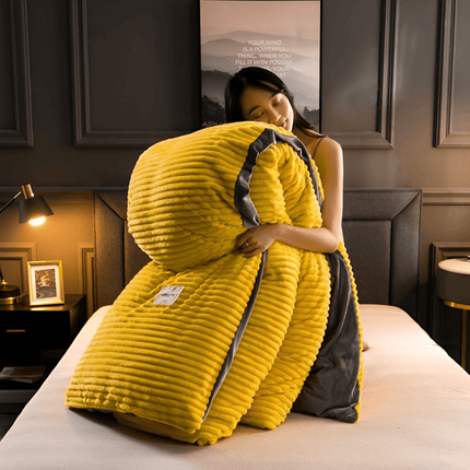 Cozy Comforter – Ultra Soft Fluffy Fleece Duvet Cover for All-Season Comfort | Machine Washable & Breathable