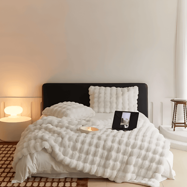 Plaid Fleece Throw Blanket – Ultra-Soft and Warm Couch & Bed Blanket for Cozy Living Room & Bedroom Decor