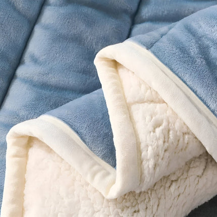 Ultra-Soft Sherpa Fleece Blanket – Cozy Throw for Winter, Sofa, and Bed – Machine Washable, Multiple Sizes