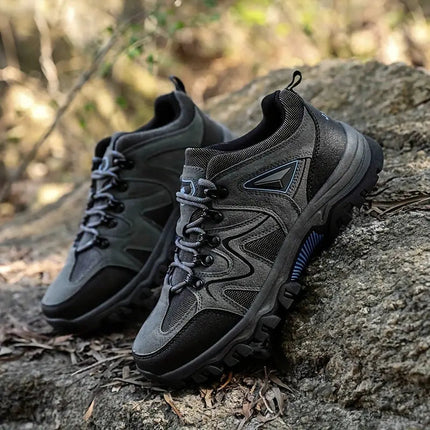 Stravex Men's Walking Shoes – Water-Repellent Outdoor Shoes for Hiking & Daily Use