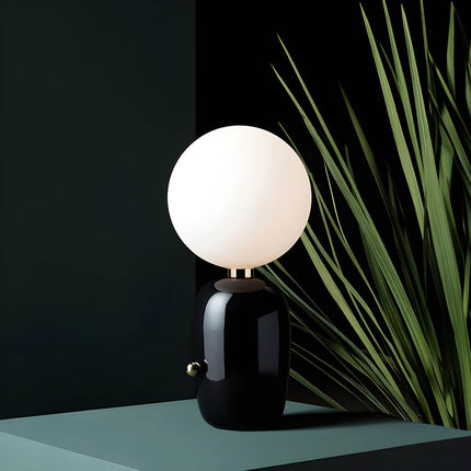 Modern Ring LED Table Lamp 12W – Floating Halo Light Effect, Minimalist Home Decor Accent 12" x 12"