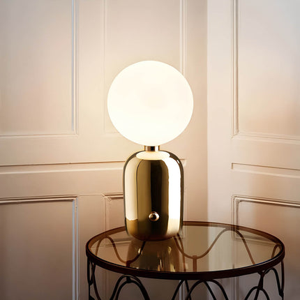 Modern Ring LED Table Lamp 12W – Floating Halo Light Effect, Minimalist Home Decor Accent 12" x 12"