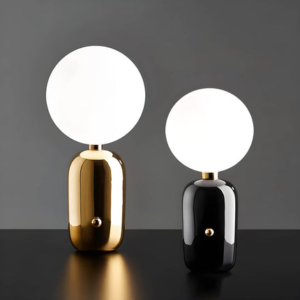 Modern Ring LED Table Lamp 12W – Floating Halo Light Effect, Minimalist Home Decor Accent 12" x 12"