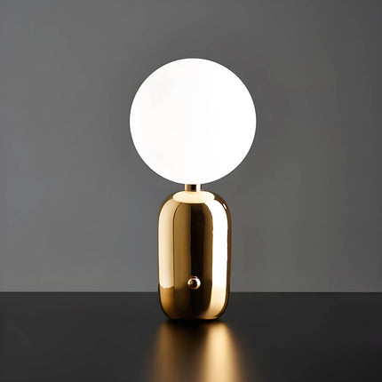 Modern Ring LED Table Lamp 12W – Floating Halo Light Effect, Minimalist Home Decor Accent 12" x 12"