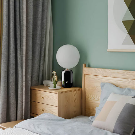 Modern Ring LED Table Lamp 12W – Floating Halo Light Effect, Minimalist Home Decor Accent 12" x 12"