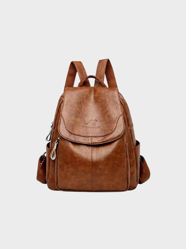 Danielle Anti-Theft Leather Backpack for Women – RFID-Blocking, Slash-Resistant, Stylish & Secure