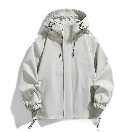 Men’s Plus Size Hooded Ski Jacket – Winter Waterproof Snow Coat
