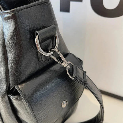 Women's Leather Hobo Bag – Spacious Shoulder Tote with Premium Finish
