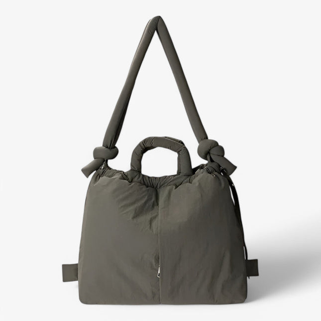 Puffy Tote Backpack – Stylish & Versatile Quilted Handbag