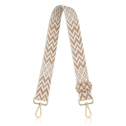 Adjustable Handbag Strap – Stylish Replacement Purse Strap with Metal Hooks