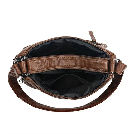 Women's Multi-Pocket Shoulder Bag – Stylish, Spacious & Functional Handbag