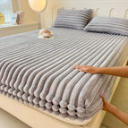 Double: 38 × 75 in / Gray