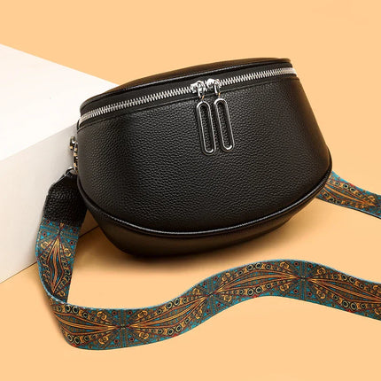 Luxe Adjustable Crossbody Waist Bag – Stylish Belt Bag for Men & Women