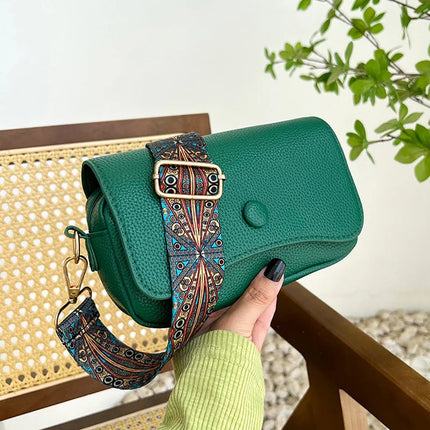 Vegan Leather Crossbody Bag for Women – Adjustable Strap – Chic & Practical Design