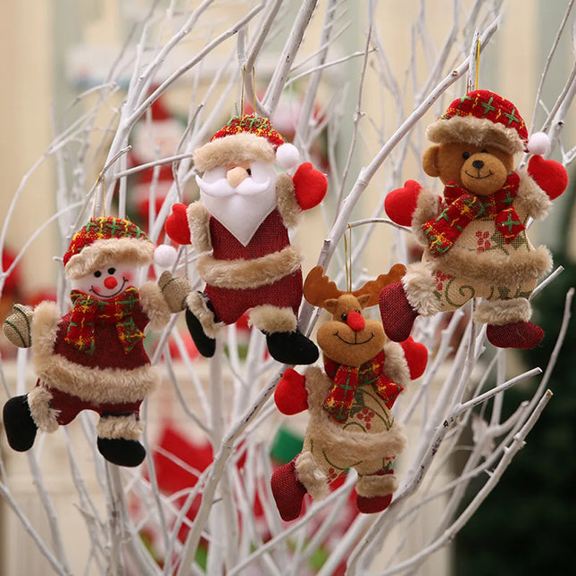 Cute Shatterproof Christmas Ornament – Durable Plastic Holiday Decoration for Tree, Window & Gifts