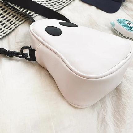 Cute Ghost Backpack – Plush Spooky Daypack for Kids & Teens | Trendy, Lightweight & Adjustable