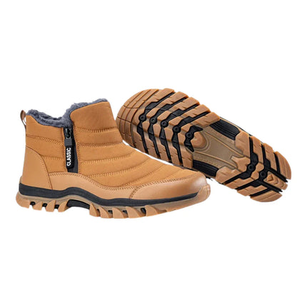 Zavorn Winter Boots for Men – Warm Fleece Lined Snow Boots