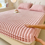 Double: 38 × 75 in / Pink