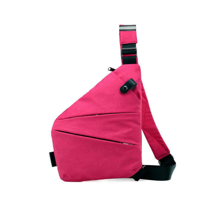 Anti-Theft Shoulder Bag – Compact & Secure Crossbody, Hidden Zippers, Water-Resistant Travel Sling