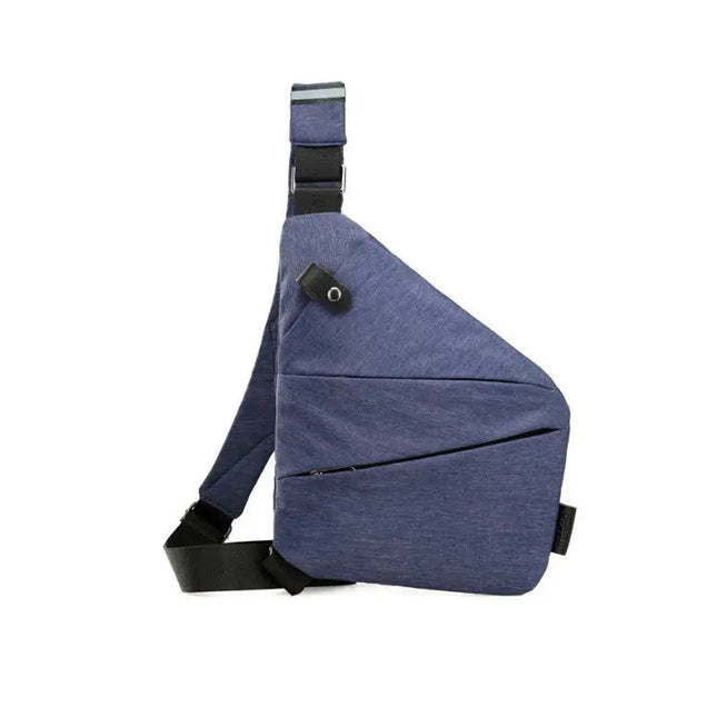 Anti-Theft Shoulder Bag – Compact & Secure Crossbody, Hidden Zippers, Water-Resistant Travel Sling
