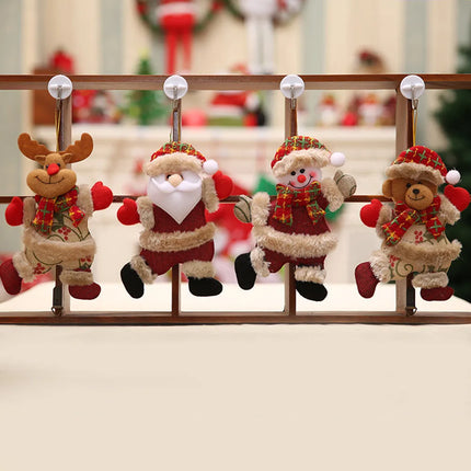Cute Shatterproof Christmas Ornament – Durable Plastic Holiday Decoration for Tree, Window & Gifts