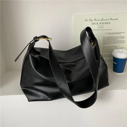 Minimalist Vegan Leather Shoulder Bag – Stylish & Practical Everyday Tote for Women