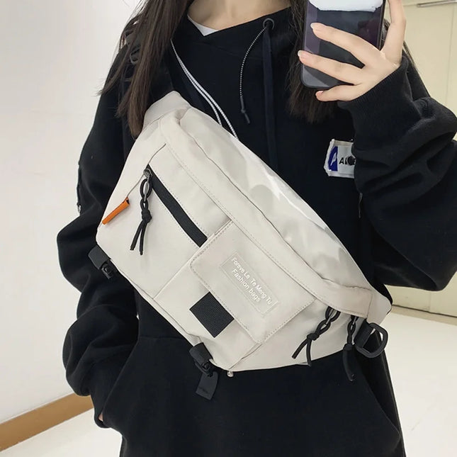 Versatile Sporty Crossbody Waist Bag – Adjustable, Spacious & Stylish
