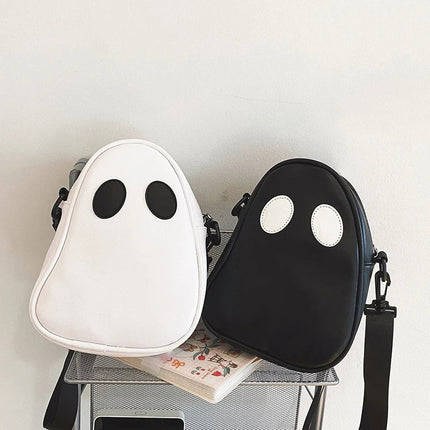 Cute Ghost Backpack – Plush Spooky Daypack for Kids & Teens | Trendy, Lightweight & Adjustable