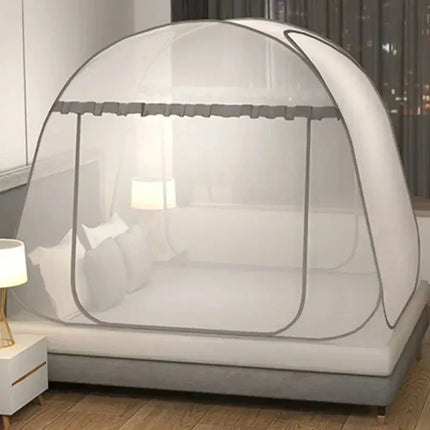 Pop-Up Mosquito Net Tent for 2 People 79" x 71" – Easy Setup with Carry Bag for Indoor & Outdoor Use