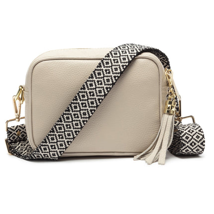 Women's Boho Crossbody Bag with Adjustable Strap – Stylish Vegan Leather Shoulder Bag