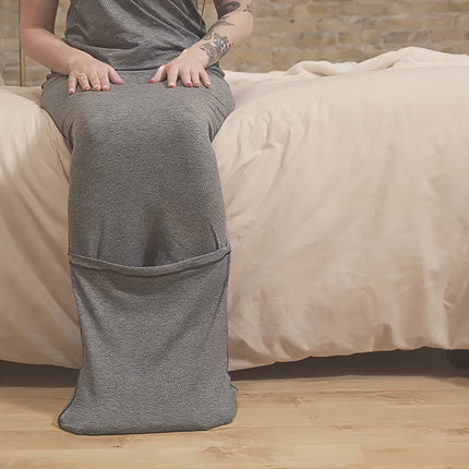 Compression Cocoon Sleep Wrap – Stretchy Anxiety Relief Blanket for Deep Sleep