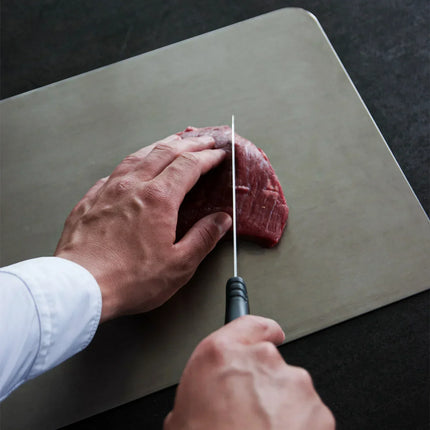 Premium Titanium Cutting Board – Antibacterial, Non-Toxic, & Dishwasher Safe (S, M, L)