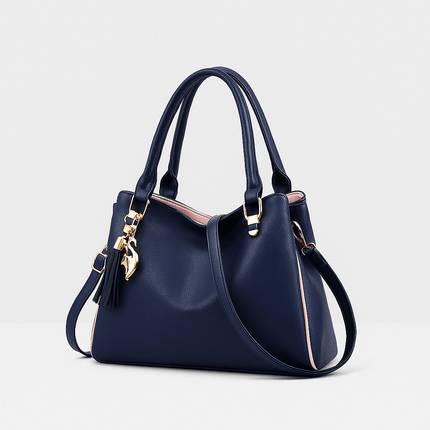 Trendy Black Women’s Handbag – Adjustable Shoulder Strap