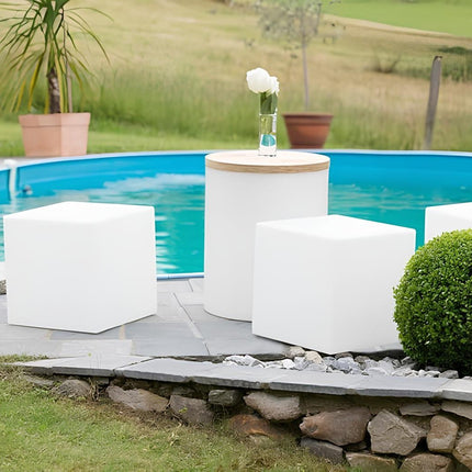 CubeLight Modern LED Cube Outdoor Light – Stylish Garden & Path Lighting, Weatherproof IP65