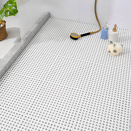 Waterproof Non-Slip Shower Mat 12" x 12" – Durable Rubber Bath Mat for Safety & Modern Bathroom Style