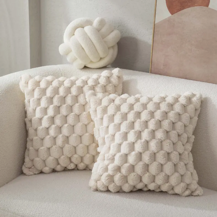 Luxury Velvet Throw Pillow Cover 19.7" x 19.7" – Soft & Stylish Cushion Case for Sofa or Bed
