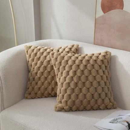 Luxury Velvet Throw Pillow Cover 19.7" x 19.7" – Soft & Stylish Cushion Case for Sofa or Bed