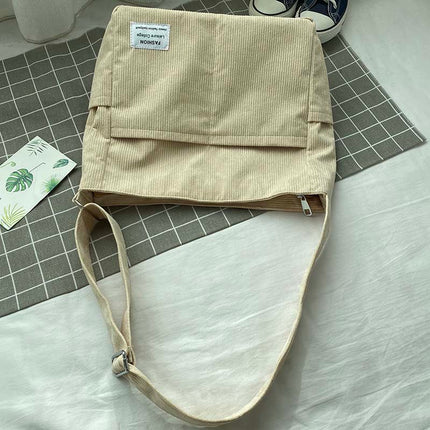 Stylish Canvas Shoulder Bag for Women – Spacious, Durable & Water-Resistant Everyday Tote