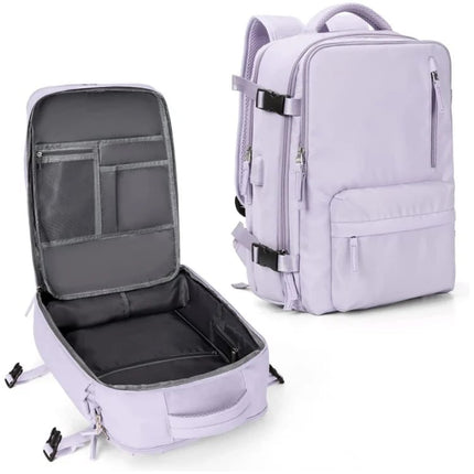 Waterproof Travel Backpack with USB Port – 30L Hiking & Commuter Backpack for Men & Women