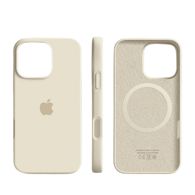 MagSafe Silicone iPhone Case – Shockproof Protection with Soft Microfiber Lining | Premium Slim Cover