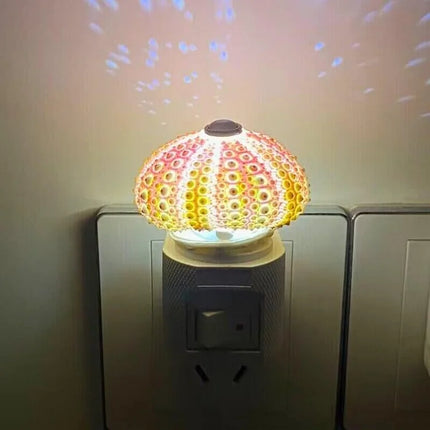 Modern Urchin Glow Night Lamp 8" – Artistic Sea Urchin LED Light for Cozy Home Decor
