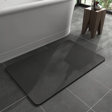 AquaGrip Diatomite Bath Mat 16" x 24" – Quick-Dry Non-Slip Bathroom Floor Mat for Safe & Stylish Comfort