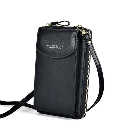 Stylish Phone Wallet Clutch – Convertible Crossbody & Wristlet Purse for Women
