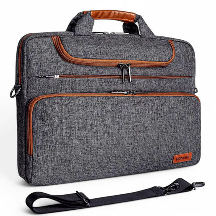 Water-Resistant 17-Inch Laptop Bag for Men – Spacious & Stylish