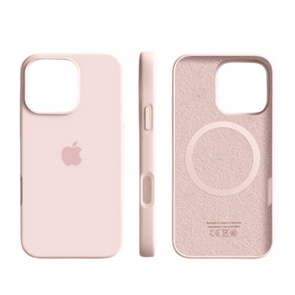 MagSafe Silicone iPhone Case – Shockproof Protection with Soft Microfiber Lining | Premium Slim Cover