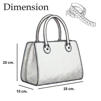Women's Multi-Pocket Shoulder Bag – Stylish, Spacious & Functional Handbag