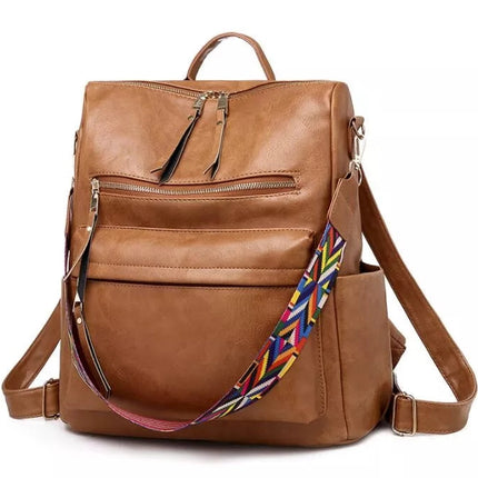 Vegan Leather Backpack – Spacious, Comfortable & Stylish
