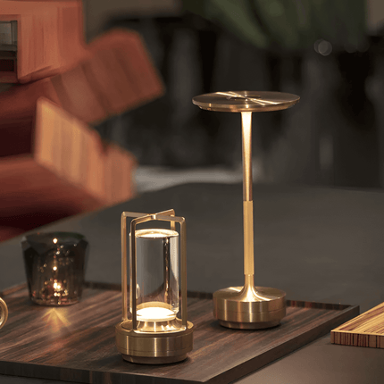 AmbiGlow Wireless LED Table Lamp – Rechargeable Ambient Light with USB Charging & 30-Hour Battery