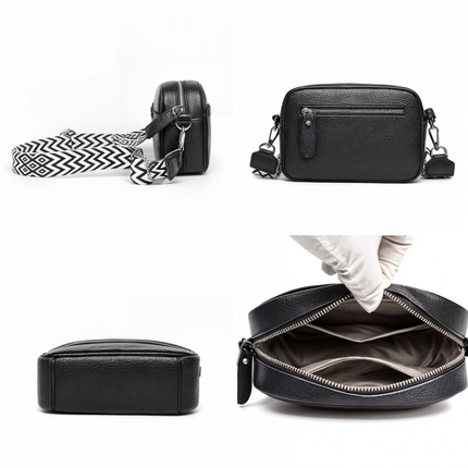 Genuine Leather Crossbody Bag for Women Premium Shoulder Purse