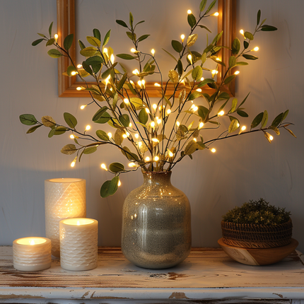 Fairy Light Branch Lamp 27.6" – Magical LED Twig Decoration for Home, Bedroom & Table Centerpieces